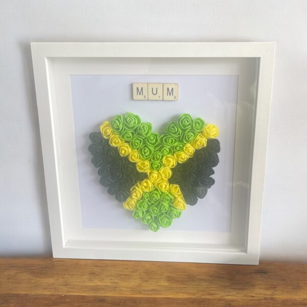 Personalised Frame - Full flowers - Image 2