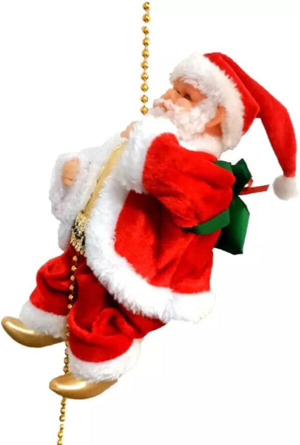 Electric Climbing Santa