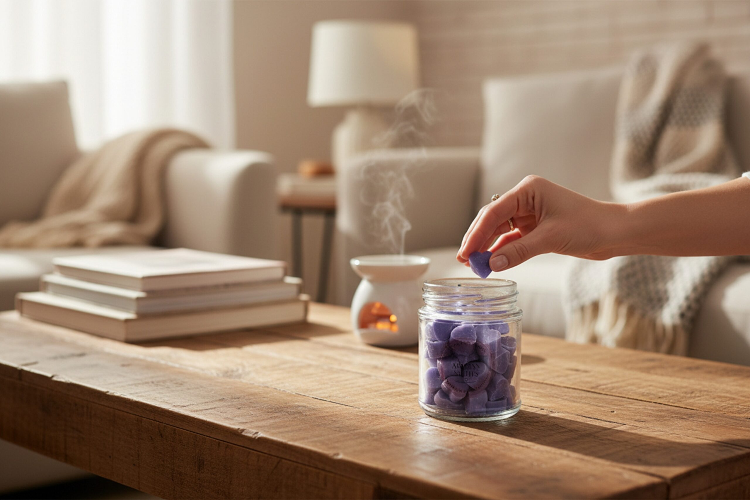 Arabian Nights Wax Melt in a glass jar