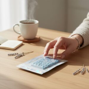 Tropical Fruit Scented Wax Melt Bar in Ocean Blue