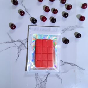 Cherry Scented Wax Melt Bar in Red