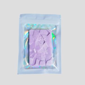 Lavender Scented Wax Melt bar in purple